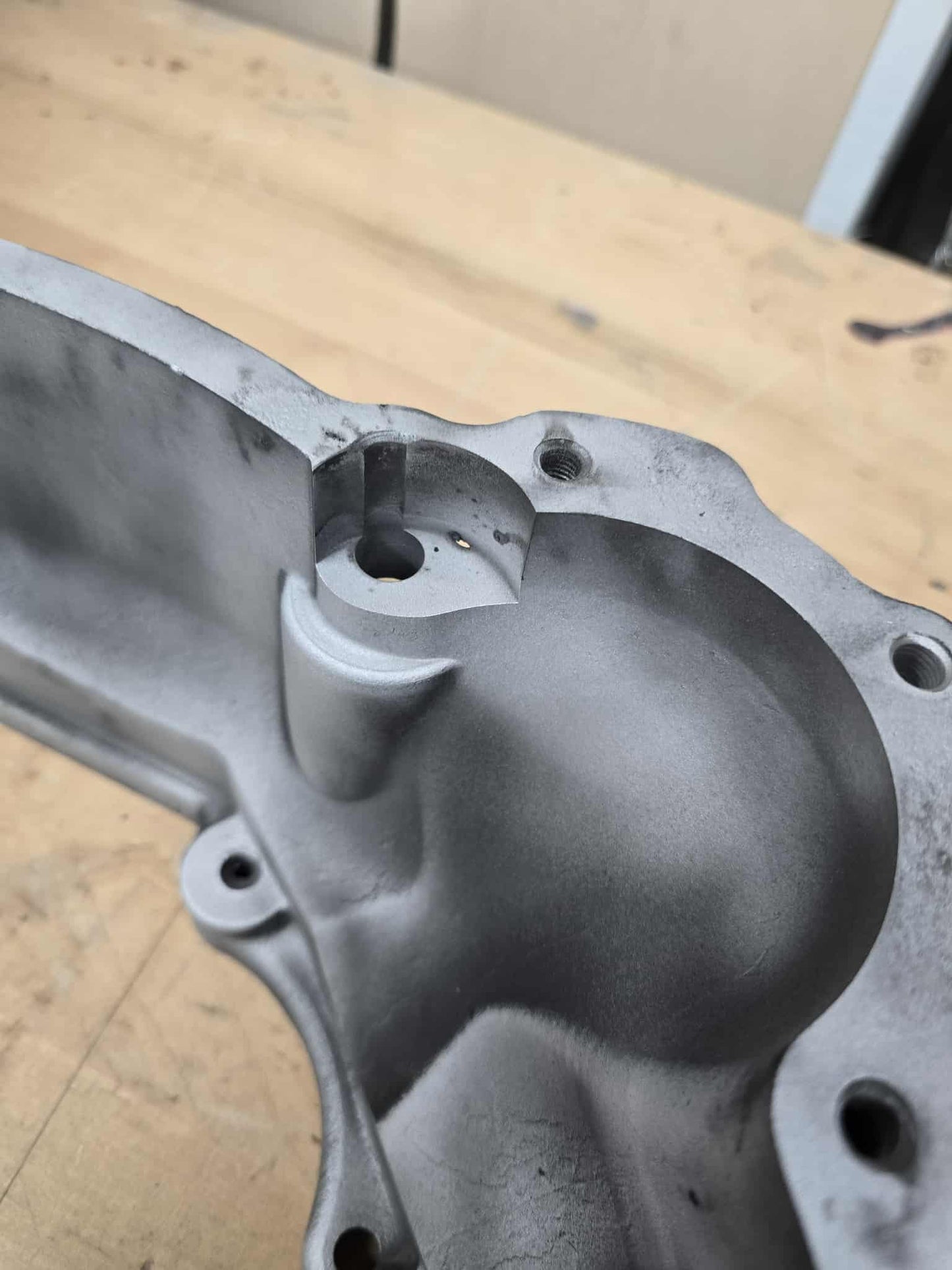 Adapter Plate Aluminum Version - Ford TR3650/T45 to Chevy LS