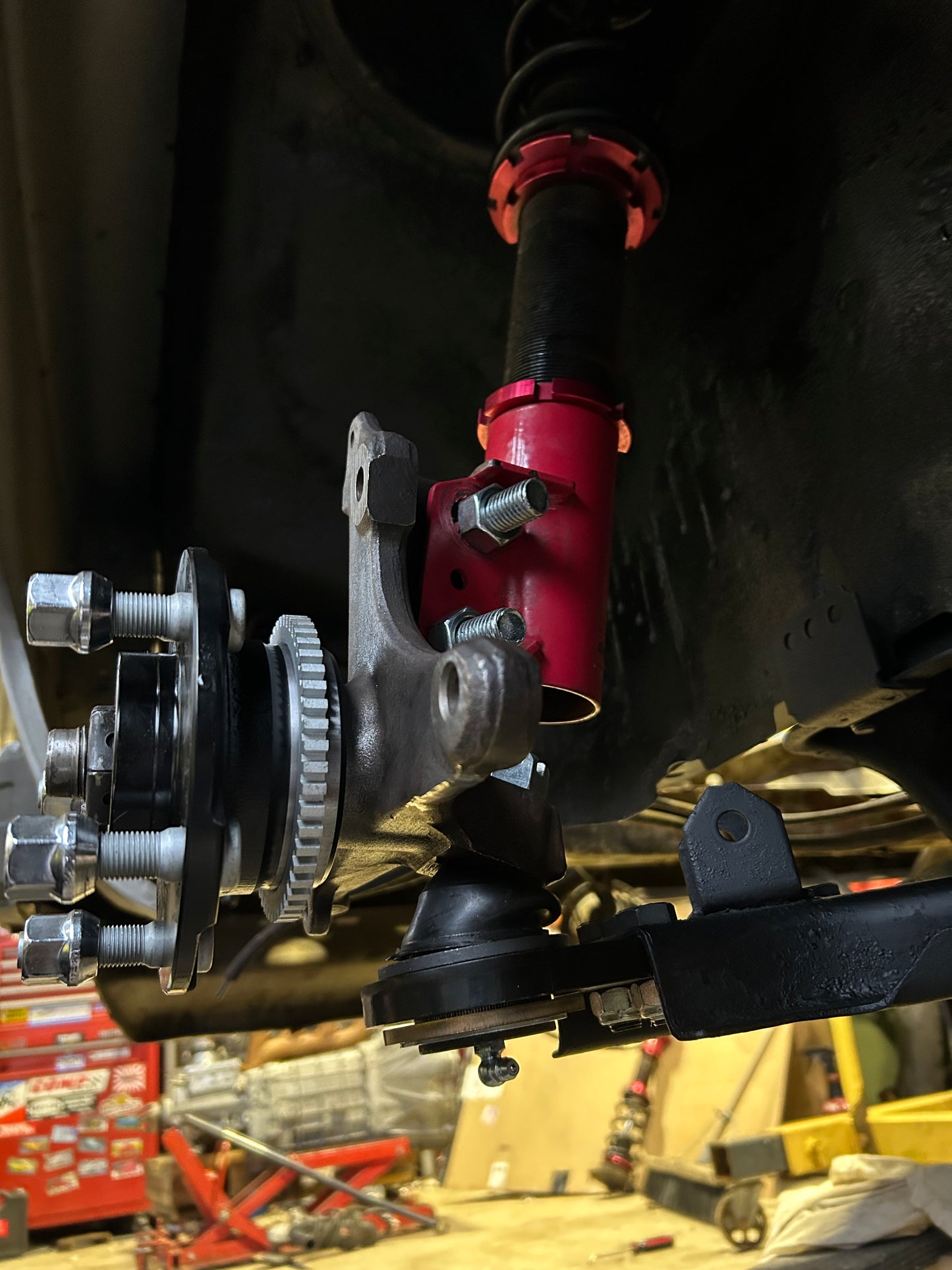 Volvo 240 to Ford Lower Ball Joint Bracket - Pair
