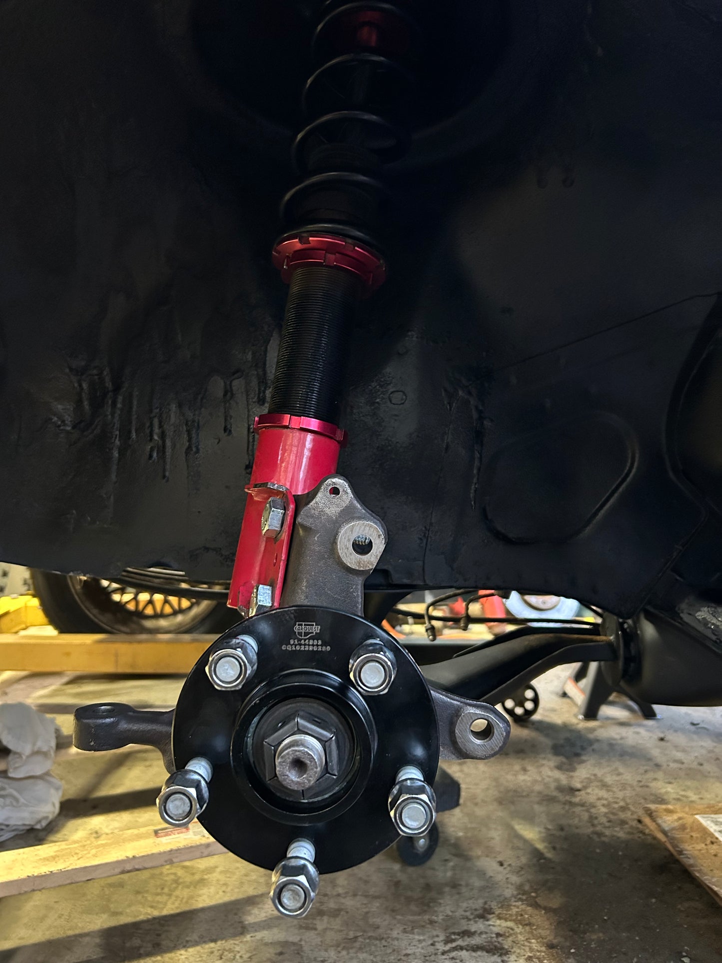 Volvo 240 to Ford Lower Ball Joint Bracket - Pair