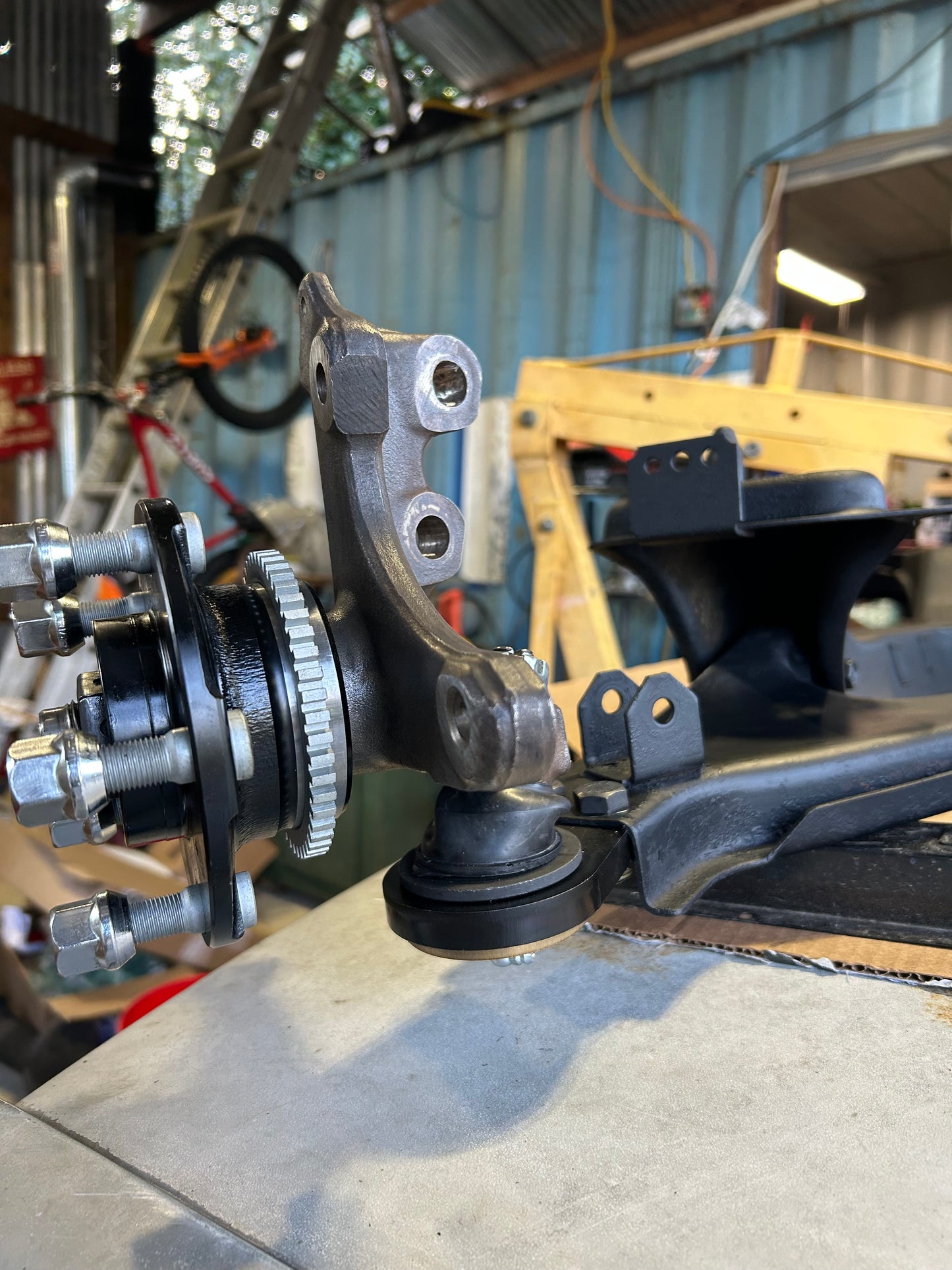 Volvo 240 to Ford Lower Ball Joint Bracket - Pair
