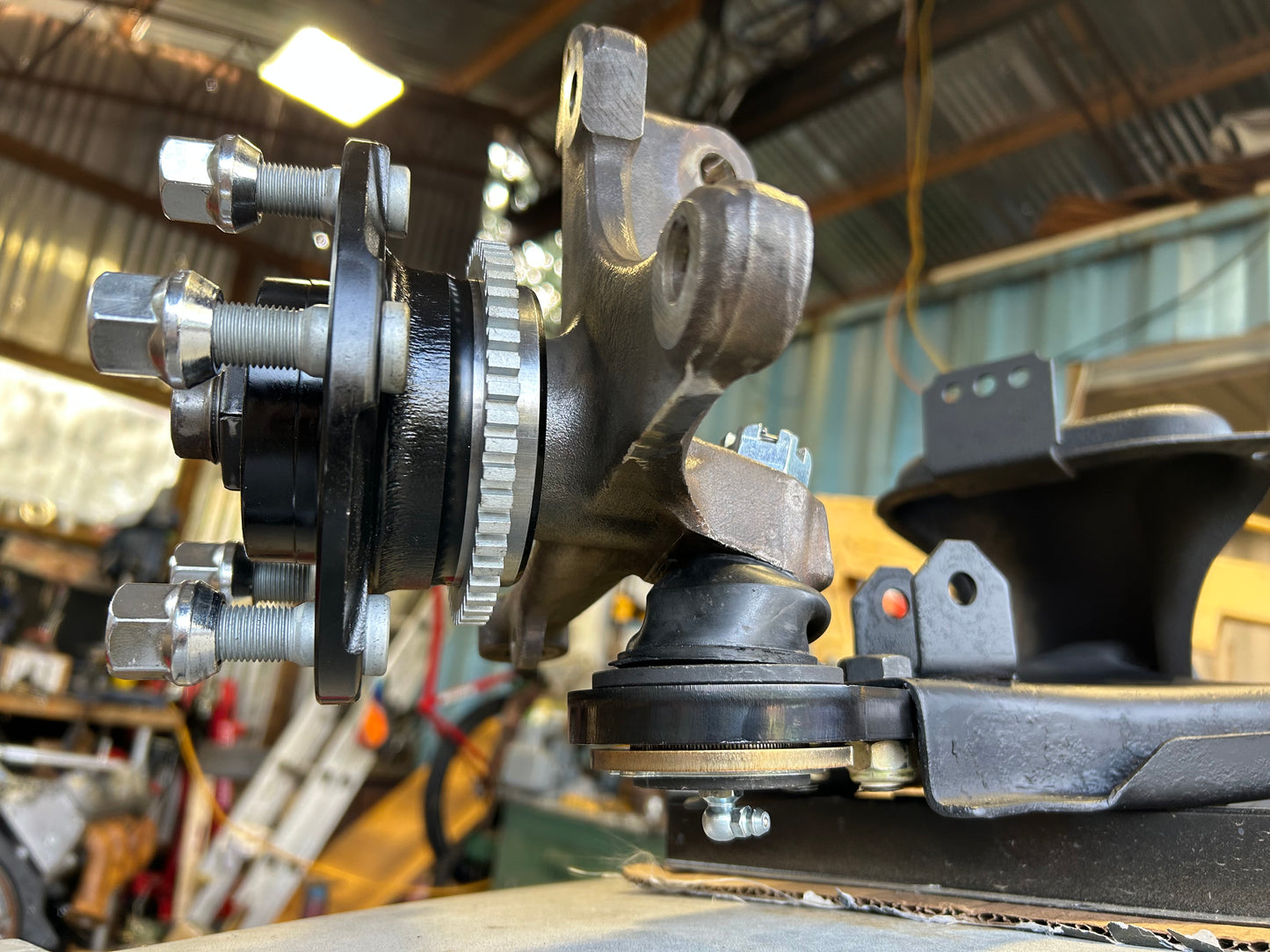 Volvo 240 to Ford Lower Ball Joint Bracket - Pair